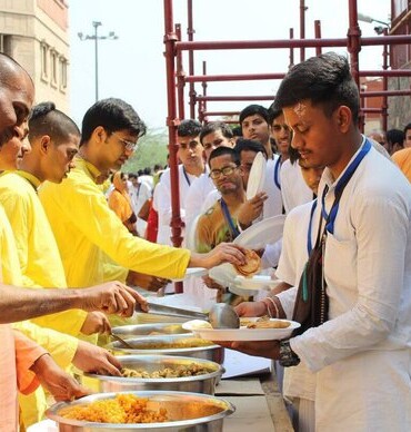 Annadan Seva for 10 Pligrims