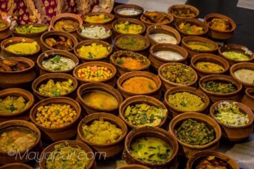 Chappan Bhog Offering to Sri Sri Rukmini-Krishna
