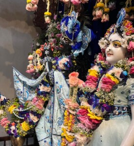 Garland for Rukmini Krishna