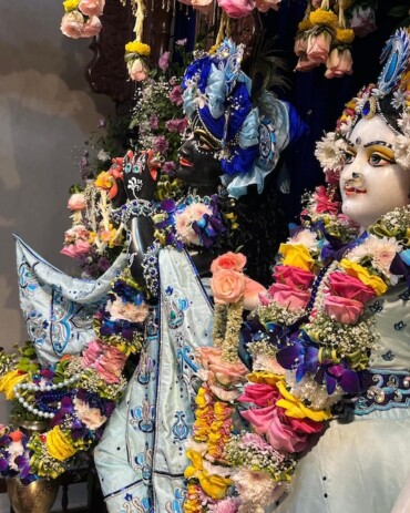 Garland for Rukmini Krishna