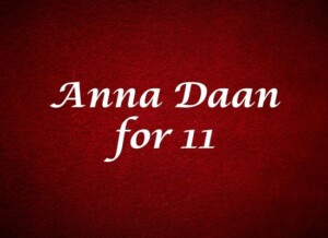 Anna Daan Seva for 11