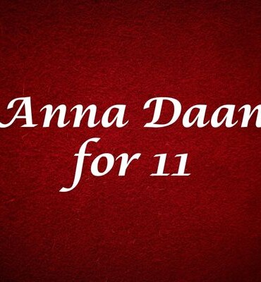 Anna Daan Seva for 11