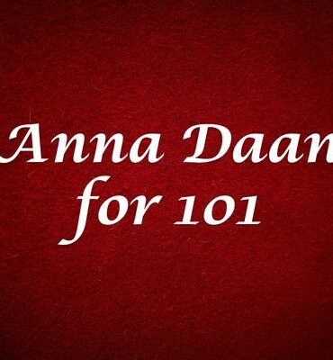 Anna Daan Seva for 101